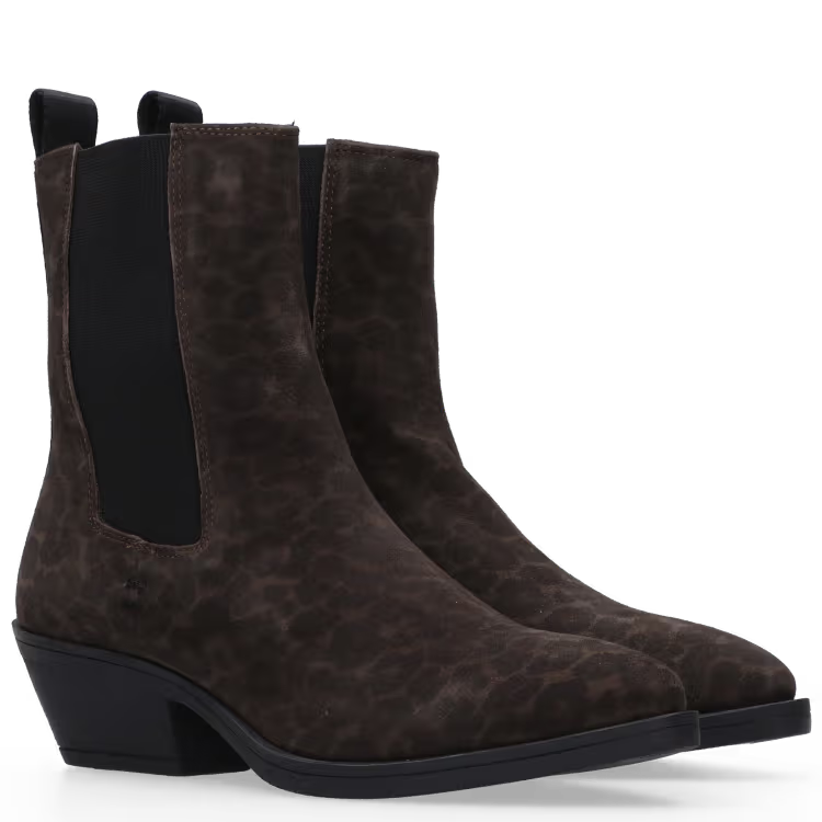 Terra Suede Leopard Boot