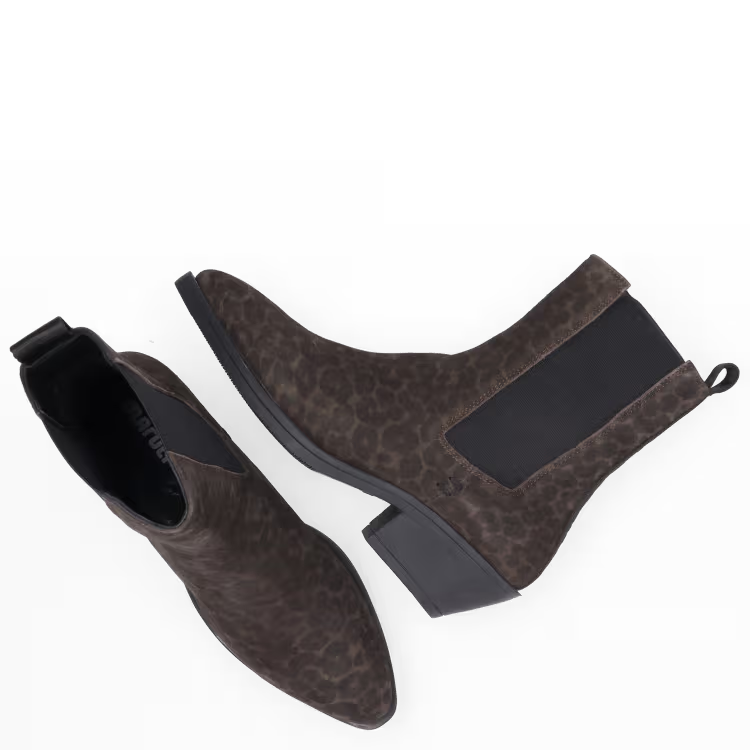 Terra Suede Leopard Boot