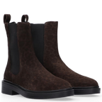 Fallen Suede Leopard Boot