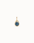 Uno de 50 CHA0210 Circular charm with crystal
