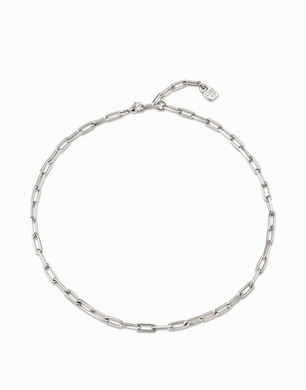 Uno de 50 COL1608 Short link chain charm necklace