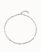 Uno de 50 COL1608 Short link chain charm necklace
