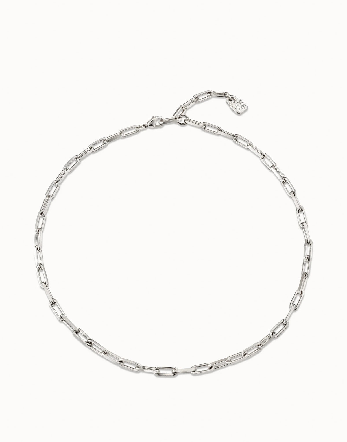 Uno de 50 COL1608 Short link chain charm necklace