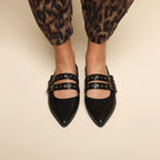 Esska Harper - Metallic Black
