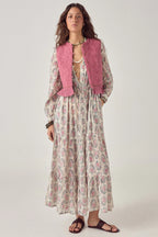 Maison Hotel 15115 Punk Pink Peonia Mia Sleeveless Top