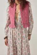 Maison Hotel 15115 Punk Pink Peonia Mia Sleeveless Top