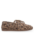 Maruti Eliza Tan Leopard Suede Moccasin Shoes 66.1883.01-Z28