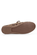 Maruti Eliza Tan Leopard Suede Moccasin Shoes 66.1883.01-Z28