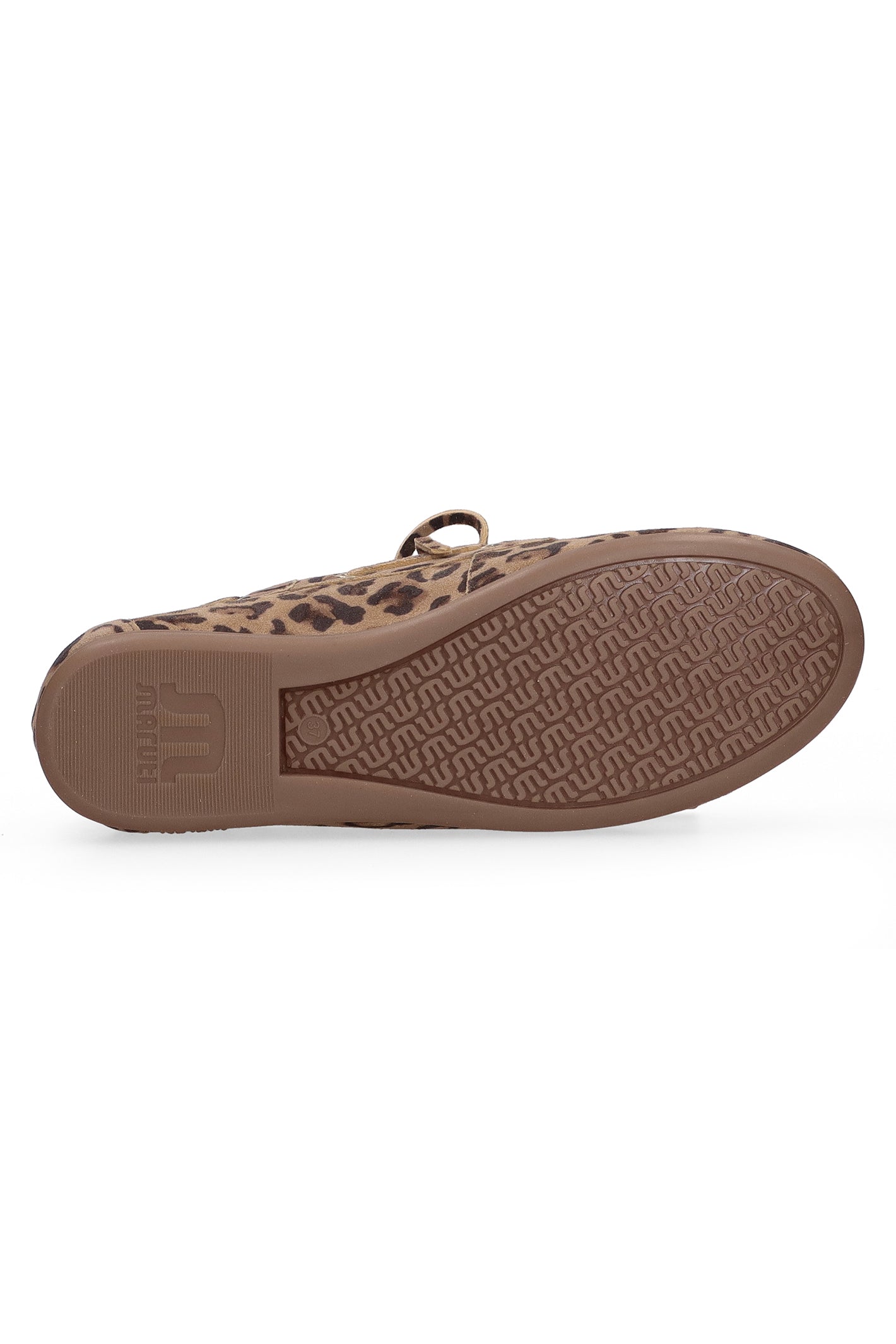 Maruti Eliza Tan Leopard Suede Moccasin Shoes 66.1883.01-Z28