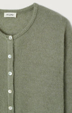 American Vintage Vitow Kaki Multichine Cardigan VITO19E