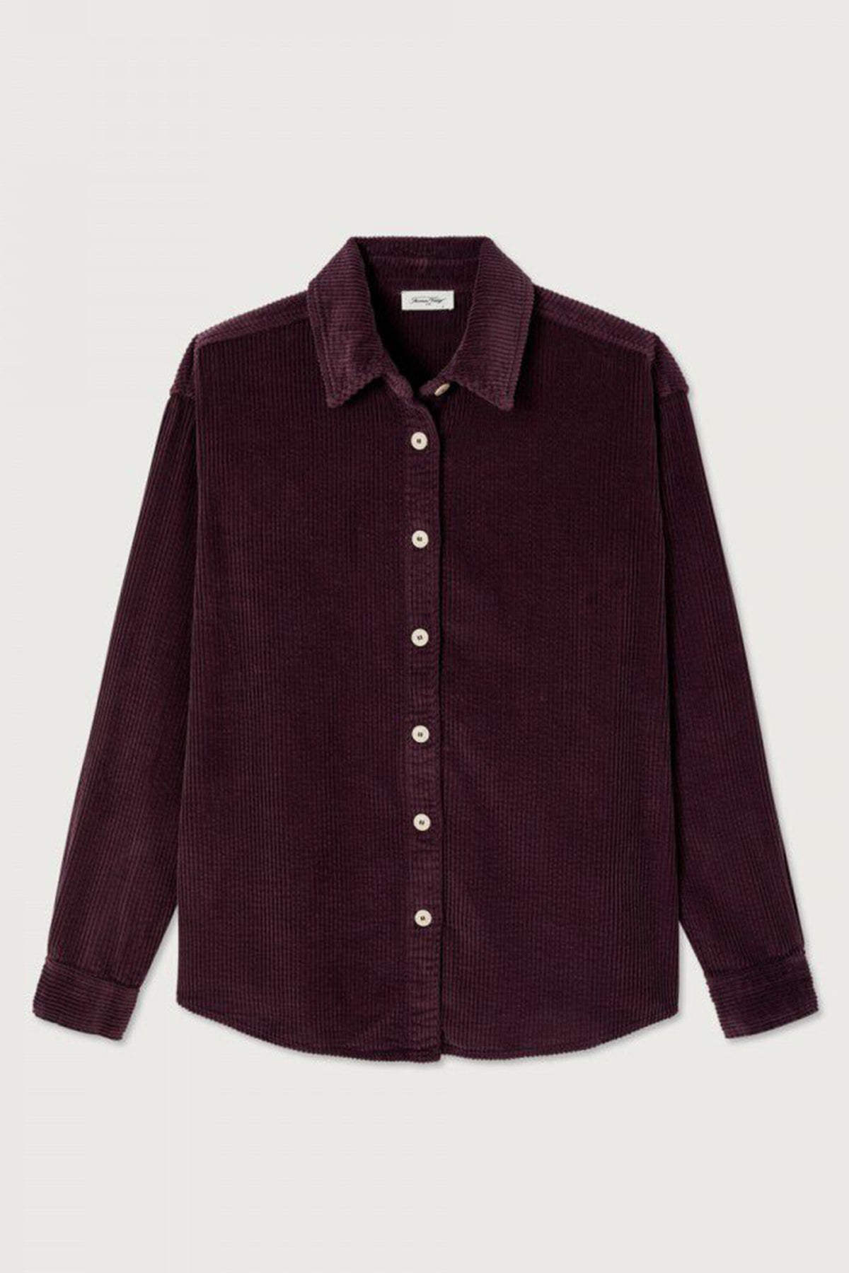 American Vintage Padow Auburn Vintage Purple Shirt PADO06A, packshot
