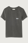 American Vintage PYM02CE26 Pymaz Vintage Carbone Black Short Sleeve T-Shirt