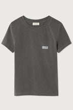 American Vintage PYM02CE26 Pymaz Vintage Carbone Black Short Sleeve T-Shirt