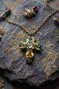 Annie Sherburne Medium Green Cross, front view