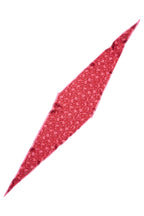 Beck Sondergaard Asflora Diamond Garnet Red Silk Scarf