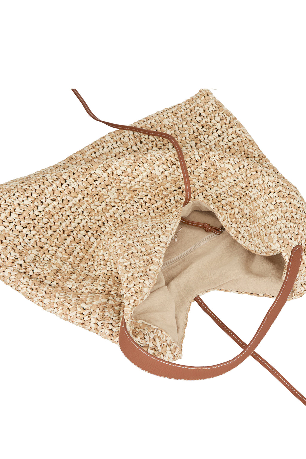 Beck Sondergaard Paper Straw Siena Nature Bag