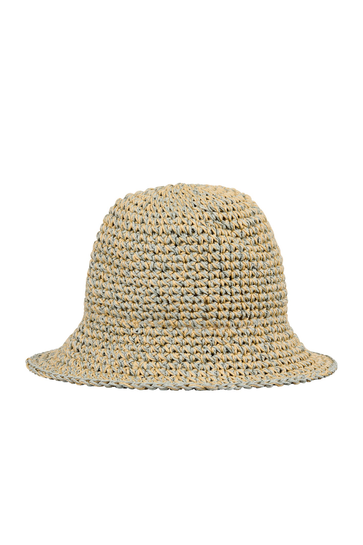 Beck Sondergaard Strawchet Saverina Aqua Grey Straw Hat