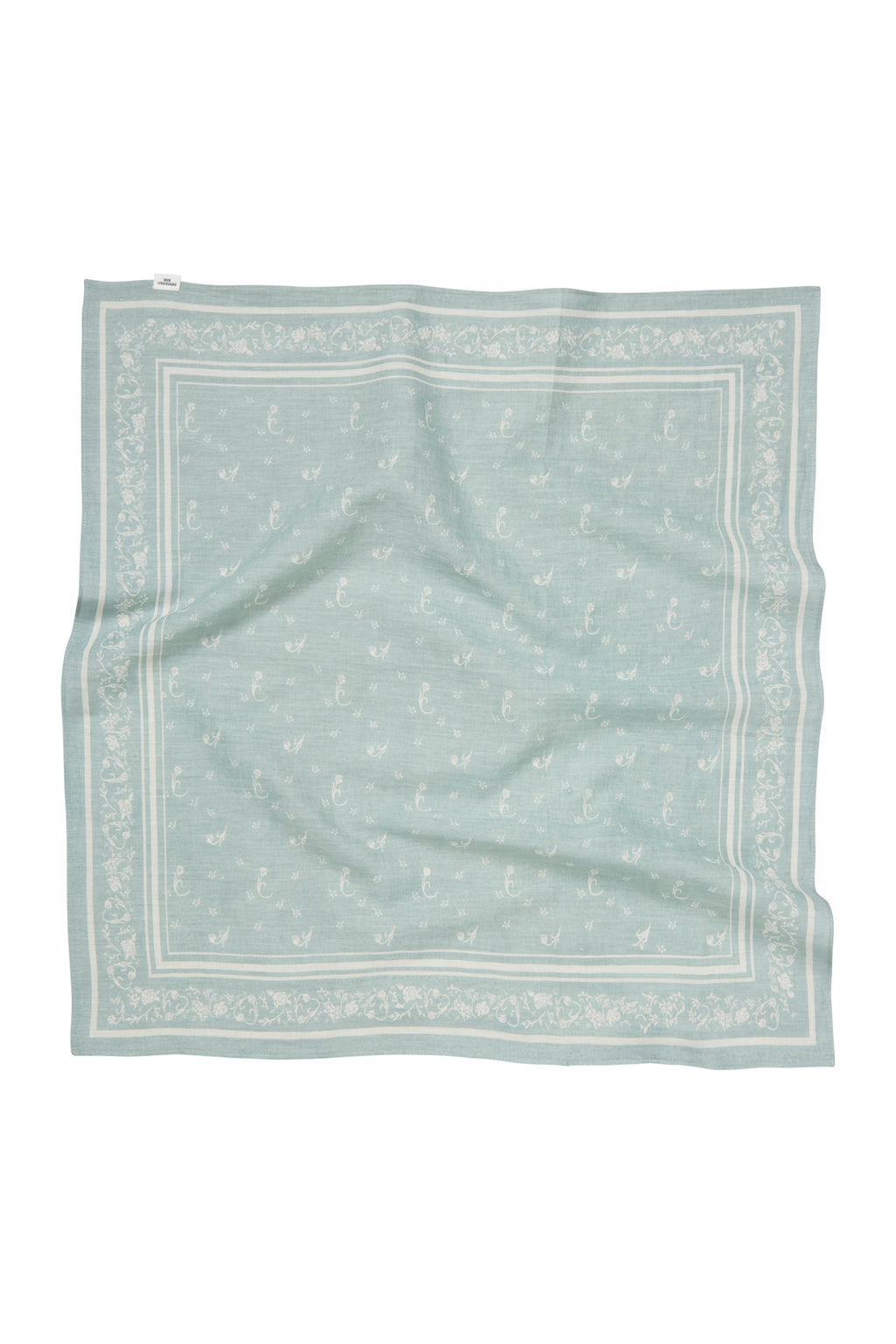 Beck Sondergaard Tulipa Cotta Silver Blue Scarf