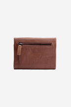Biba Tombstone Taupe Leather Wallet TOT1L