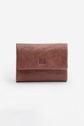 Biba Tombstone Taupe Leather Wallet TOT1L
