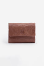 Biba Tombstone Taupe Leather Wallet TOT1L