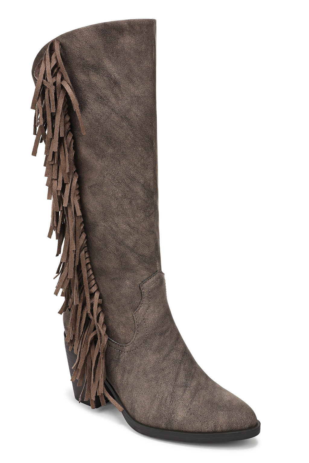 Blowfish Criss Chocolate Brown Boots J9824 S2202, front view