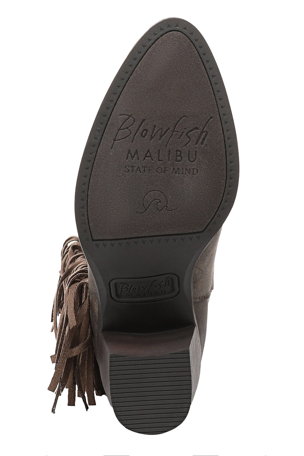 Blowfish Criss Chocolate Brown Boots J9824 S2202, sole view