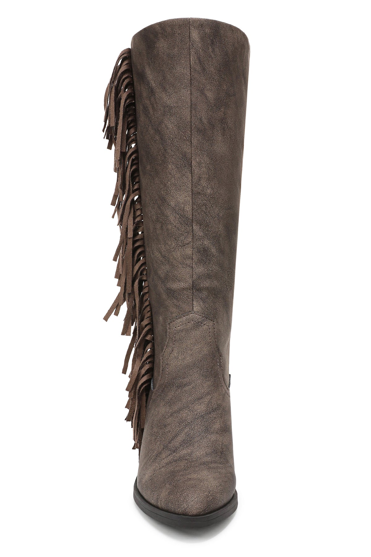 Blowfish Criss Chocolate Brown Boots J9824 S2202, front-on view