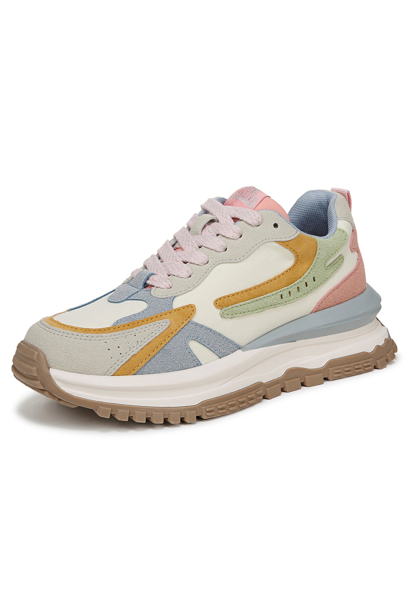 Blowfish J2104M1300BST Leo Pistachio Faux Suede Trainers