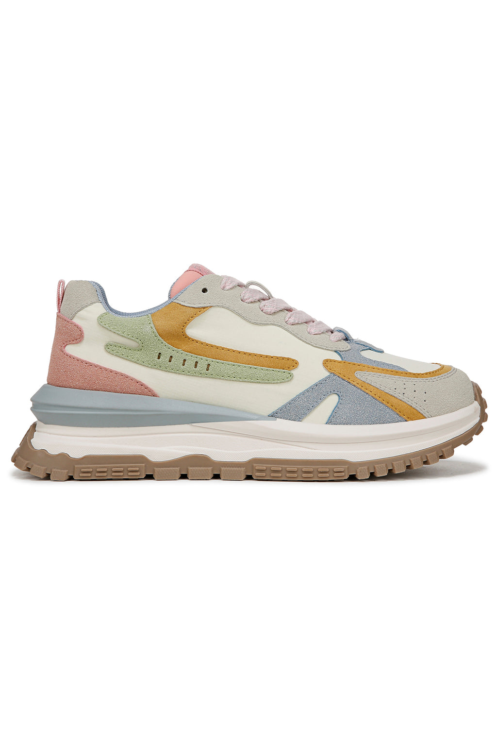 Blowfish J2104M1300BST Leo Pistachio Faux Suede Trainers