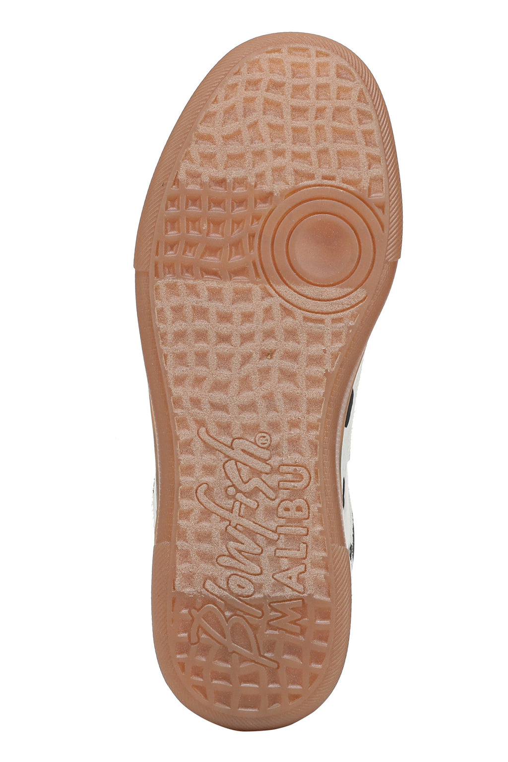 Blowfish J2116F1205BST Tastic Cream Brown Calf Print Sneakers
