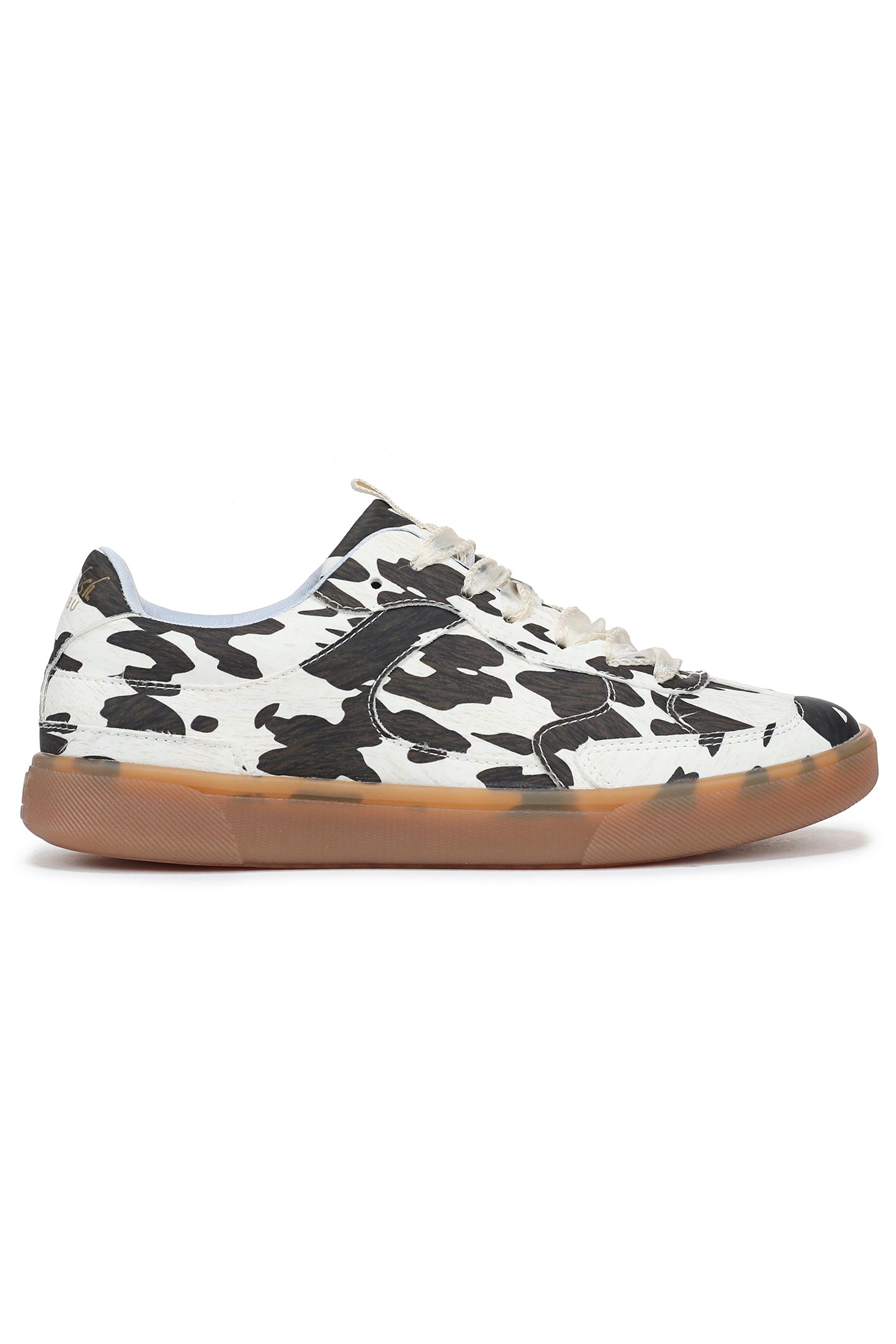 Blowfish J2116F1205BST Tastic Cream Brown Calf Print Sneakers