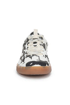 Blowfish J2116F1205BST Tastic Cream Brown Calf Print Sneakers