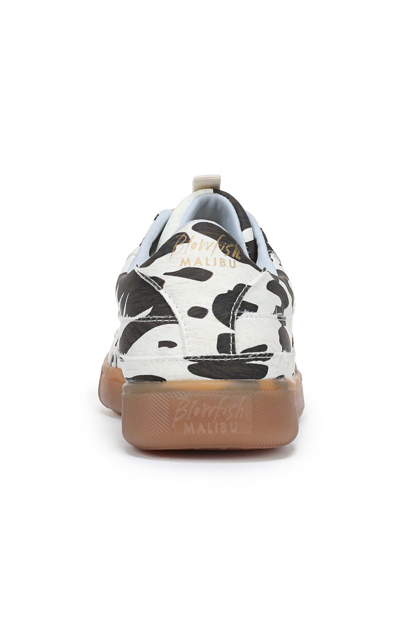 Blowfish J2116F1205BST Tastic Cream Brown Calf Print Sneakers