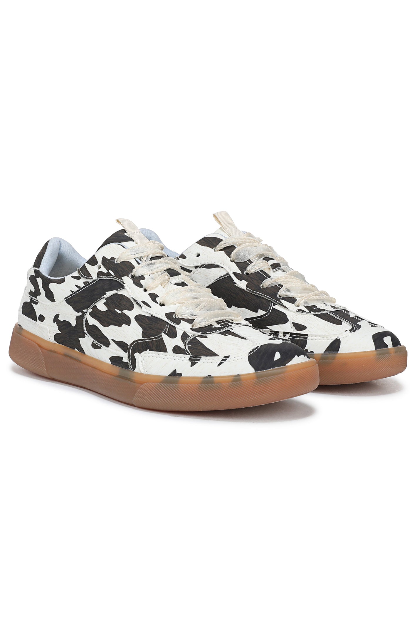 Blowfish J2116F1205BST Tastic Cream Brown Calf Print Sneakers