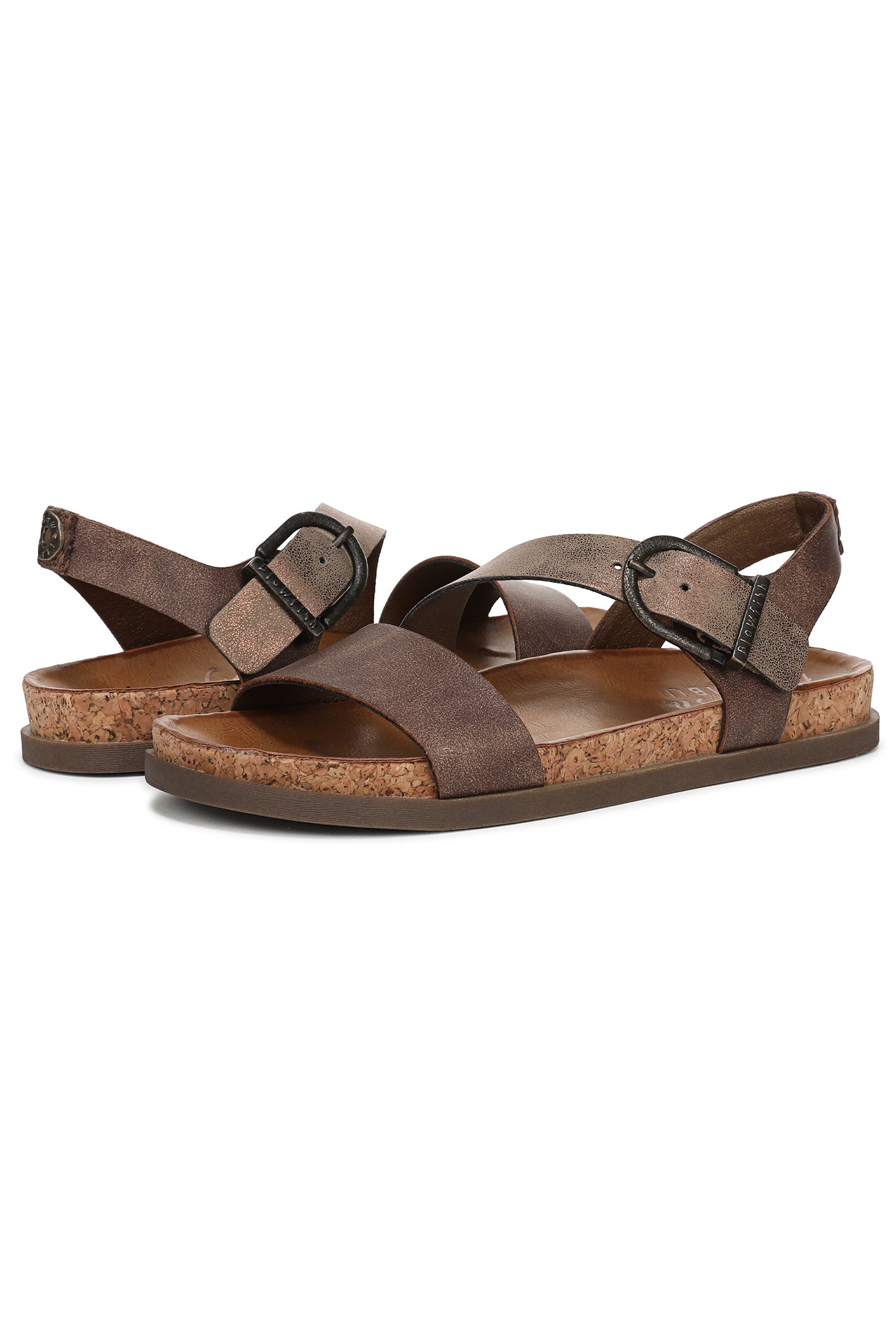 Blowfish J3441S2200BST Lance Smooth Walnut Brown Sandals