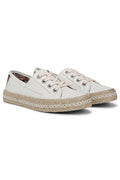 Blowfish J3751F2100BST Buenos Cream Twill Canvas Sneakers