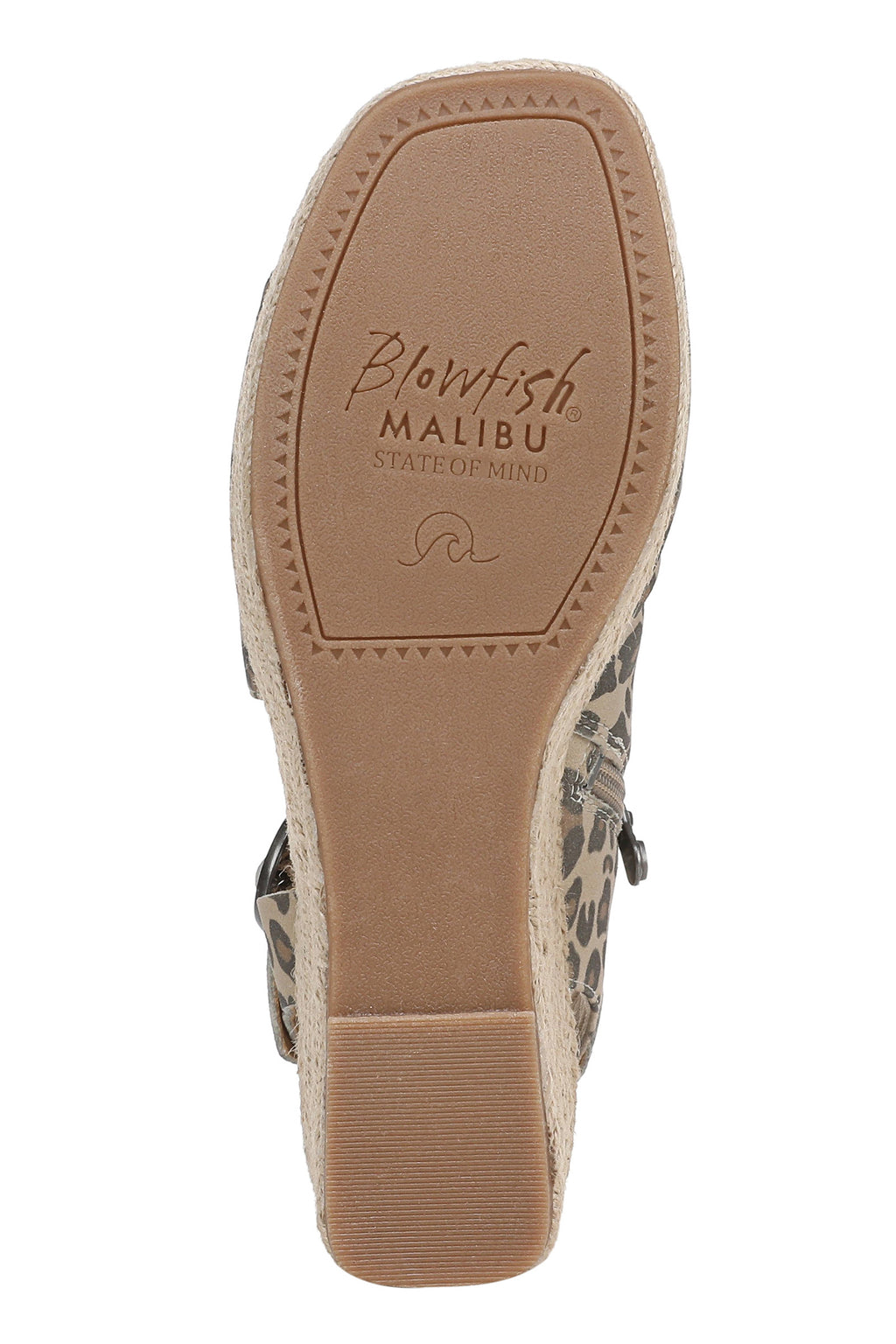 Blowfish J7790F1100BST Amira Snow Faux Suede Wedge Sandals