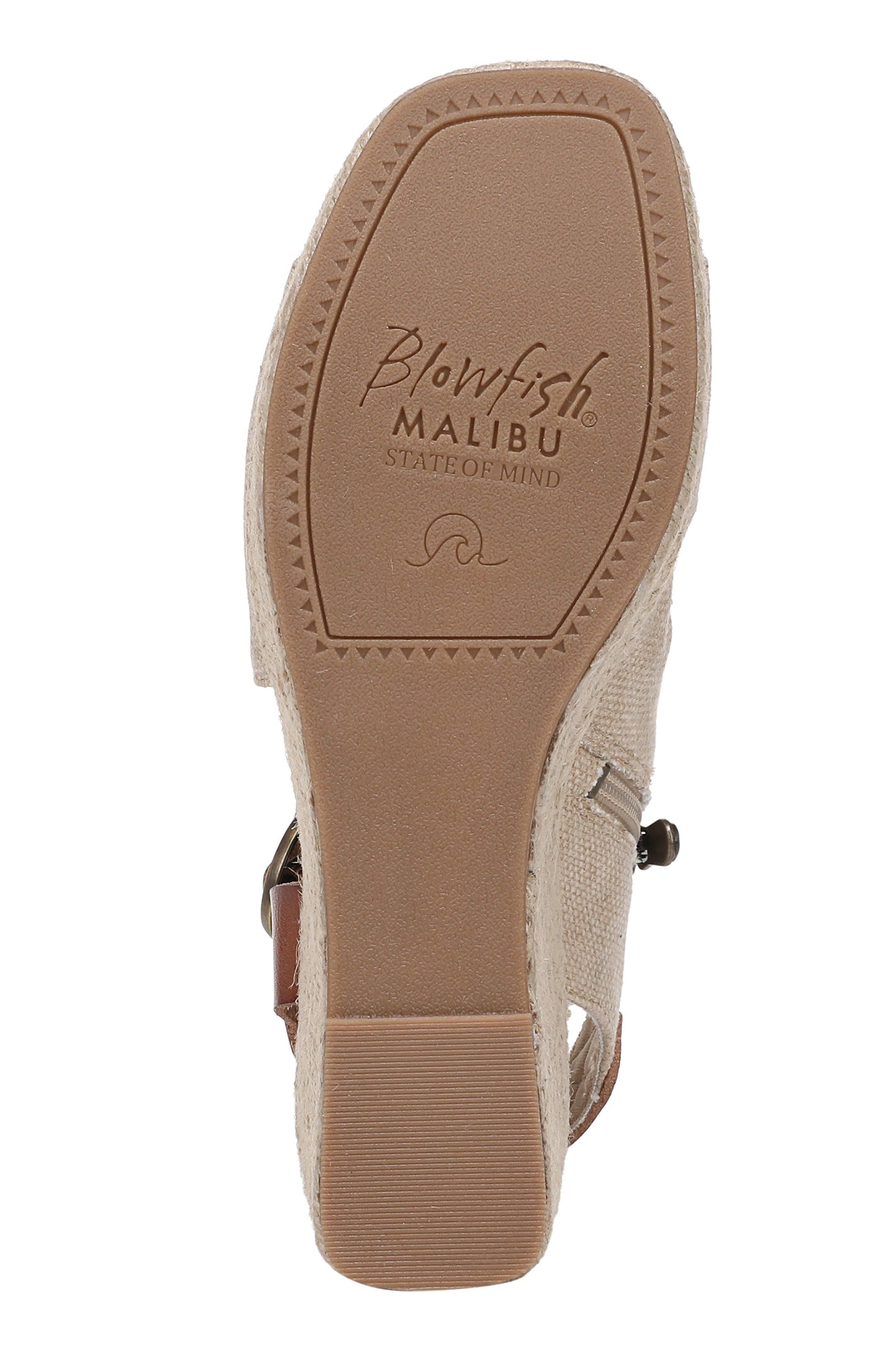 Blowfish J7790M1200BST Amira Natural Scotch Canvas Wedge Sandal