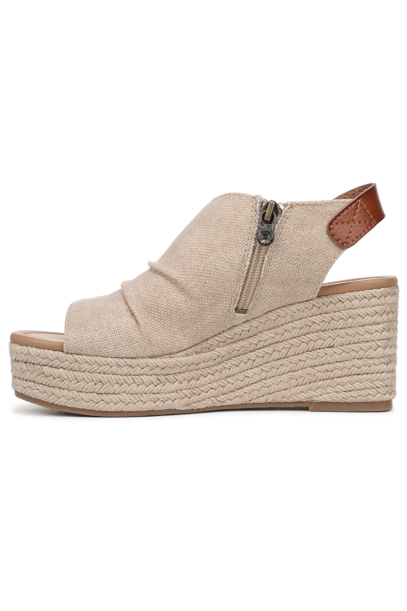 Blowfish J7790M1200BST Amira Natural Scotch Canvas Wedge Sandal