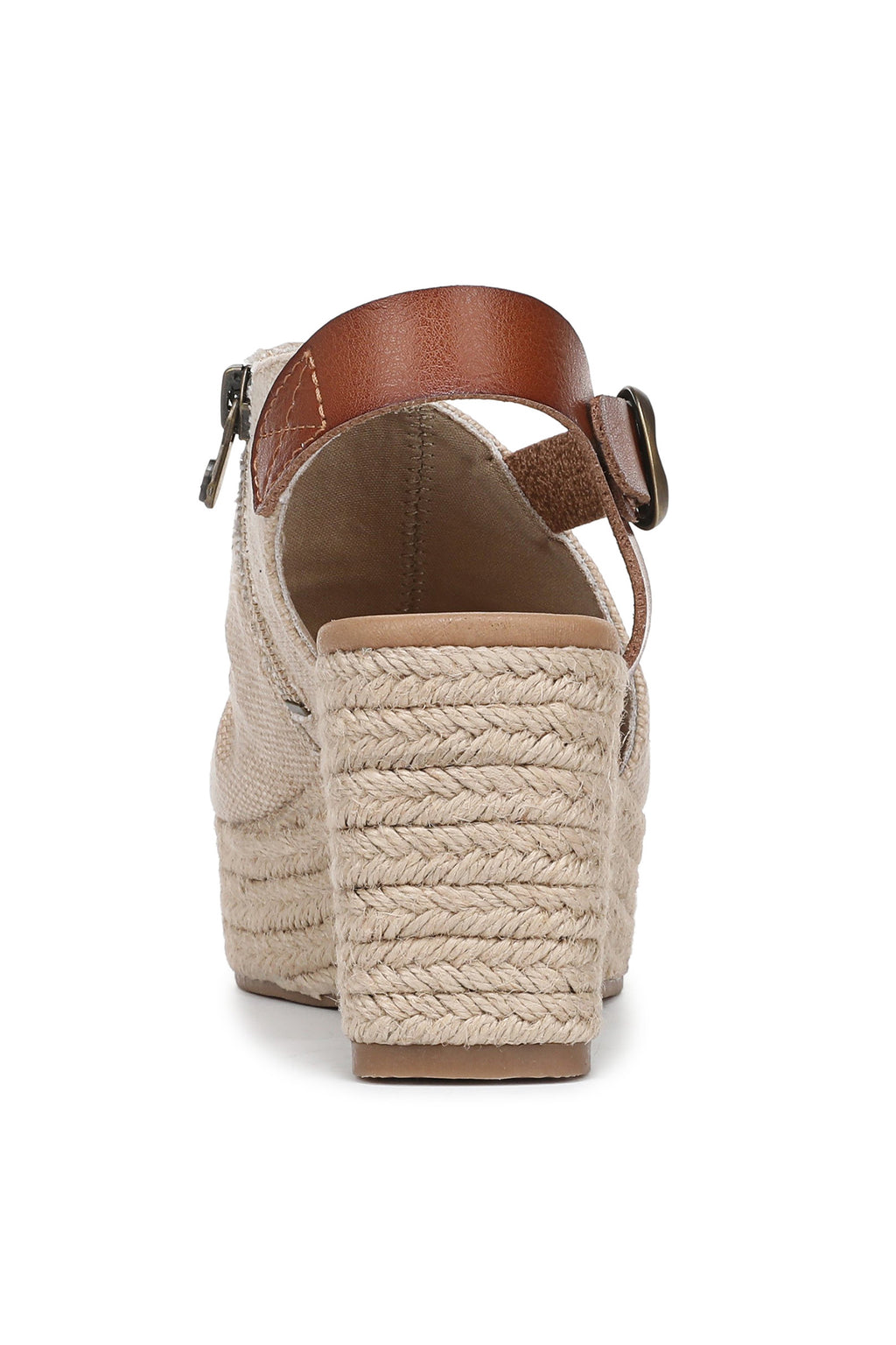 Blowfish J7790M1200BST Amira Natural Scotch Canvas Wedge Sandal