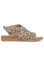 Blowfish J7792F1250BST Aspire Faux Suede Leopard Print Sandal