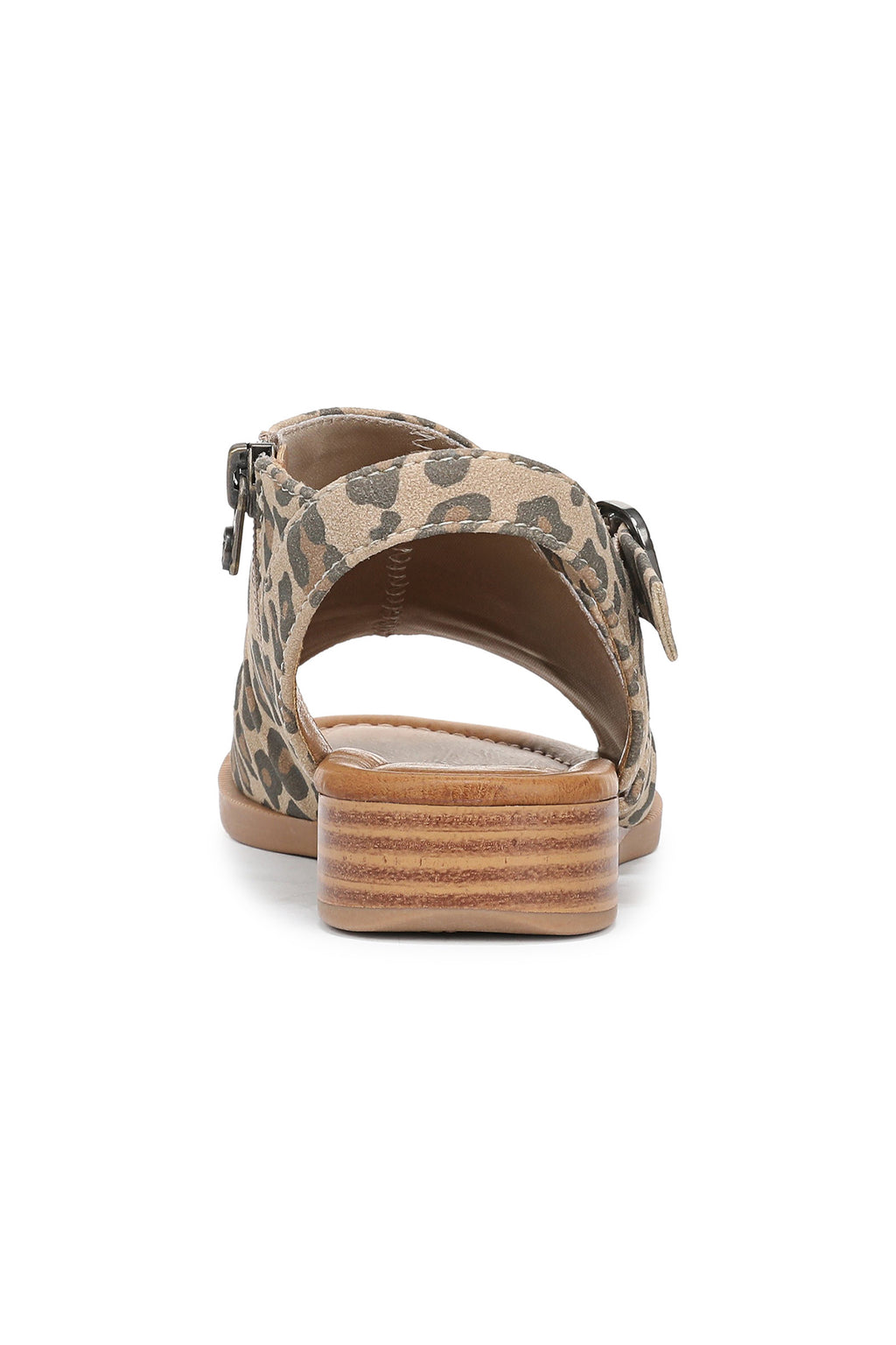 Blowfish J7792F1250BST Aspire Faux Suede Leopard Print Sandal