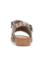 Blowfish J7792F1250BST Aspire Faux Suede Leopard Print Sandal