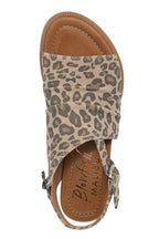 Blowfish J7792F1250BST Aspire Faux Suede Leopard Print Sandal