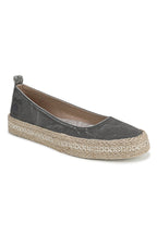 Blowfish J8010F3020BST Benita Charcoal Canvas Ballet Flats
