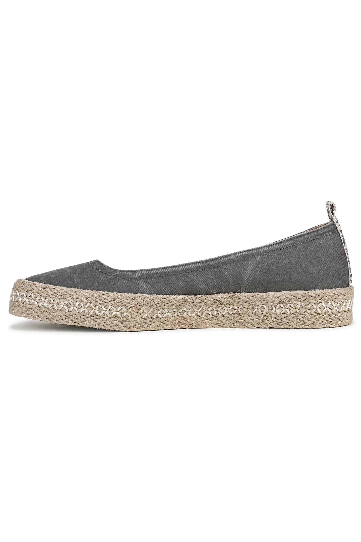Blowfish J8010F3020BST Benita Charcoal Canvas Ballet Flats
