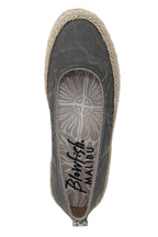 Blowfish J8010F3020BST Benita Charcoal Canvas Ballet Flats