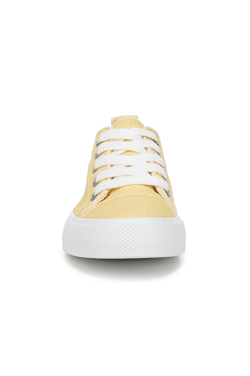 Blowfish J8780F2700BST Very Sadie Buttery Yellow Raw Edge Canvas Sneakers