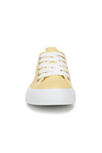 Blowfish J8780F2700BST Very Sadie Buttery Yellow Raw Edge Canvas Sneakers